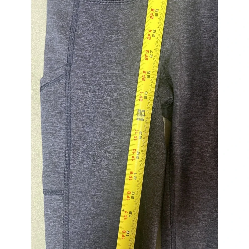 Aerie Chill Play Move Women's XS Dark Blue Heather High Waisted‎ Pocket Leggings